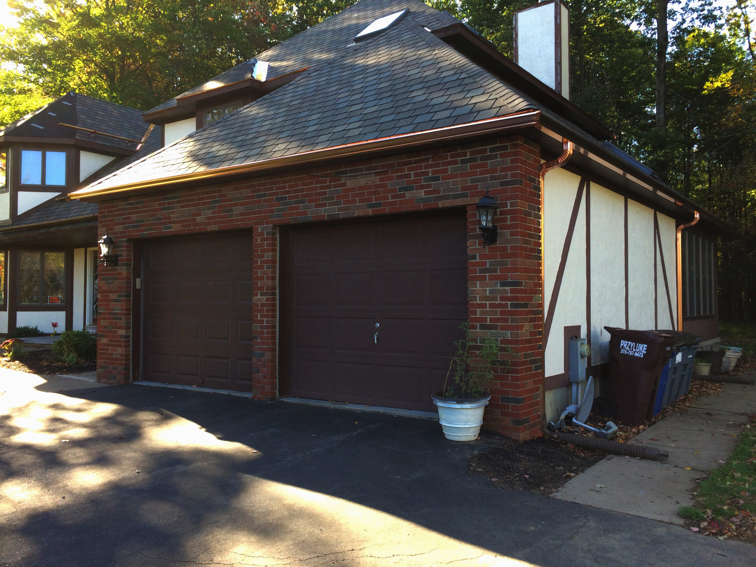Copper Gutter Installation in New Hartford, NY Gutter Tech Enterprise