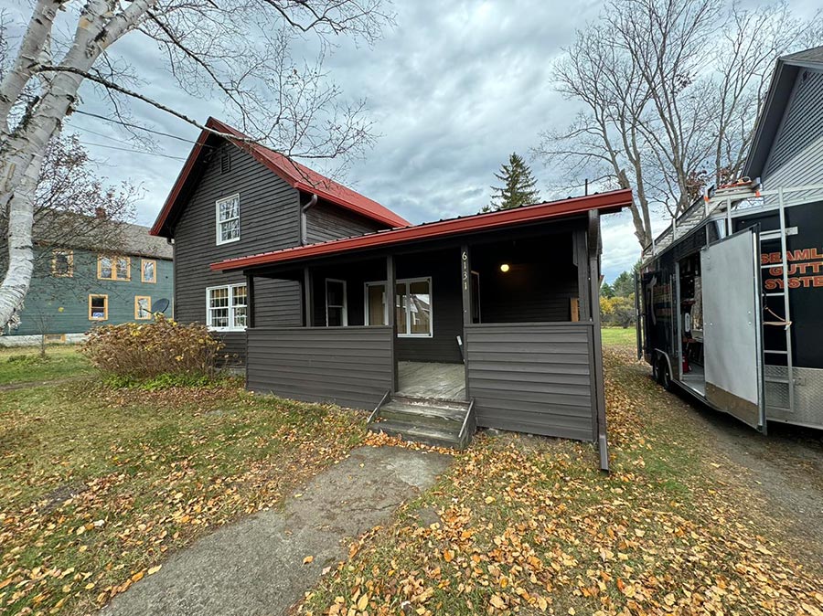 Indian Lake Gutter Install